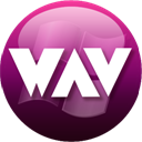 WAV plum icon
